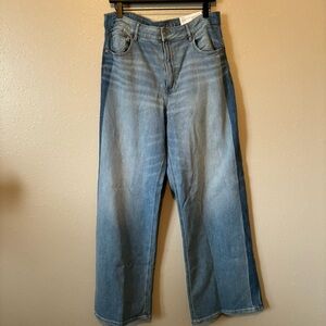 NWT Dreamy Drape High Rise Wide Leg Jeans